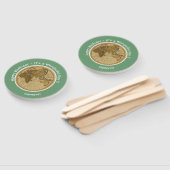 Antique 1786 Eastern Hemisphäre Karte Themenpartei Fächer (Non-assembled)