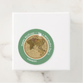 Antique 1786 Eastern Hemisphäre Karte Themenpartei Geschenkanhänger (Beispiel)