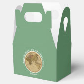 Antique 1786 Eastern Hemisphäre Karte Themenpartei Geschenkschachtel (Geöffnet)