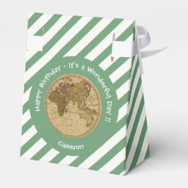 Antique 1786 Eastern Hemisphäre Karte Themenpartei Geschenkschachtel