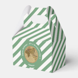 Antique 1786 Eastern Hemisphäre Karte Themenpartei Geschenkschachtel