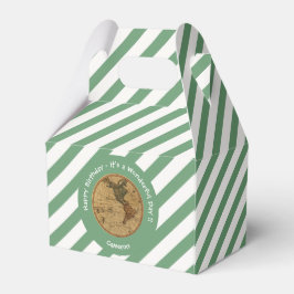 Antique 1786 Western Hemisphäre Karte Themenpartei Geschenkschachtel