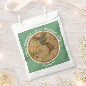 Antique 1786 Western Hemisphäre Karte Themenpartei Geschenktütchen (Ausgeschnitten)
