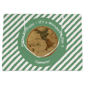 Antique 1786 Western Hemisphäre Karte Themenpartei Große Geschenktüte (Vorderseite)