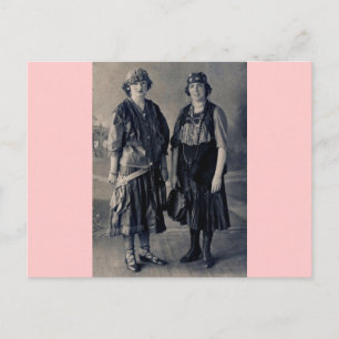 Antique 1920er Frauen in Sinti und Roma Kostümen Postkarte