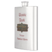 Antique Adventures Typografy Art Zeitlos - Flachmann (Links)