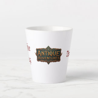 Antique Adventures Typografy Art Zeitlos - Milchtasse
