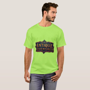 Antique Adventures Typografy Art Zeitlos - T-Shirt