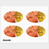 ANTIQUE ÄGYPTISCHE HONEY BIE BEEKEEPER LIEFERUNGEN OVALER AUFKLEBER (Blatt)