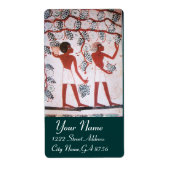 ANTIQUE ÄGYPTISCHE WEINKARTE WEINTRAUM HARVEST (Vorne)