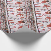 ANTIQUE ÄGYPTISCHE WEINKARTE WEINTRAUM HARVEST GESCHENKPAPIER (Ecke)