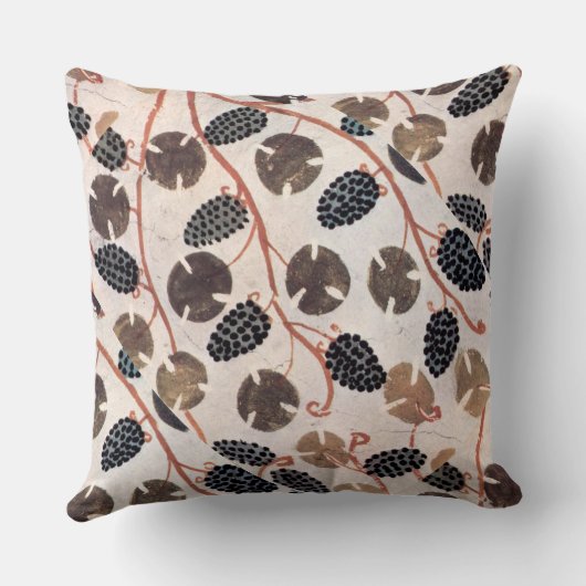 ANTIQUE ÄGYPTISCHE WEINRÜBE UND WEINEN KISSEN (Rückseite)