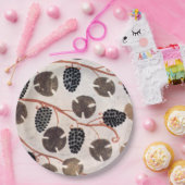 ANTIQUE ÄGYPTISCHE WEINRÜBE UND WEINEN PAPPTELLER (Party)