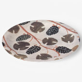 ANTIQUE ÄGYPTISCHE WEINRÜBE UND WEINEN PAPPTELLER (Schrägansicht)