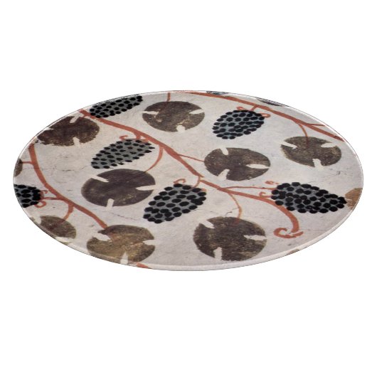 ANTIQUE ÄGYPTISCHE WEINRÜBE UND WEINEN SCHNEIDEBRETT (Ecke)