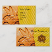 ANTIQUE ÄGYPTISCHES HONEY BIES BEEKEEPER WAX SIEGE VISITENKARTE (Vorne/Hinten)