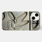 ANTIQUE ÄGYPTISCHES HONEY BIS BEEKEEPER MONOGRAM Case-Mate iPhone HÜLLE (Rückseite (Horizontal))