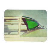 Antique Airplane Cockpit Green Magnet (Horizontal)