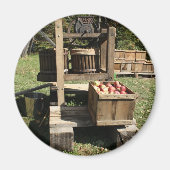 Antique Apple Cider Press Magnet (Vorne)