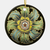 Antique Architectural Rosette Nr. 1 Keramik Ornament (Vorne)