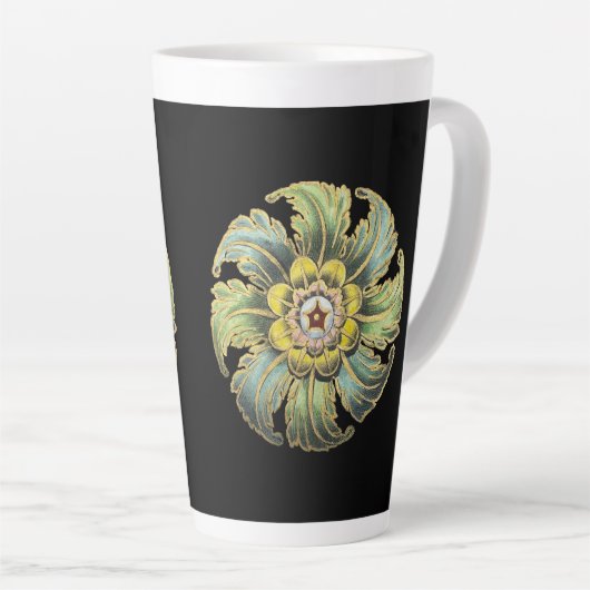 Antique Architectural Rosette Nr. 1 Milchtasse (Rechte Ecke)