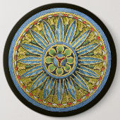 Antique Architectural Rosette Nr. 2 Button (Vorderseite)