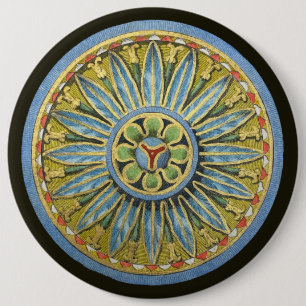 Antique Architectural Rosette Nr. 2 Button