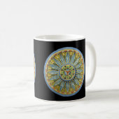 Antique Architectural Rosette Nr. 2 Kaffeetasse (VorderseiteRechts)