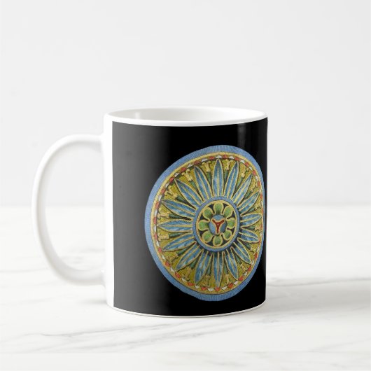 Antique Architectural Rosette Nr. 2 Kaffeetasse (Links)