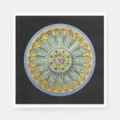 Antique Architectural Rosette Nr. 2 Serviette (Vorderseite)