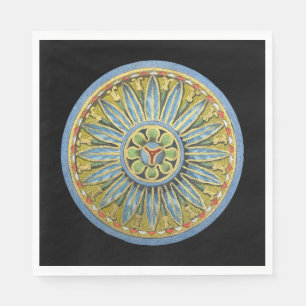 Antique Architectural Rosette Nr. 2 Serviette