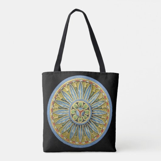 Antique Architectural Rosette Nr. 2 Tasche (Rückseite)