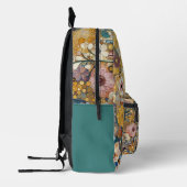 Antique Art Nouveau Style Feine Malerei Bedruckter Rucksack (Links)