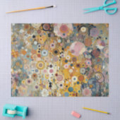 Antique Art Nouveau Style Feine Malerei Seidenpapier (Basteln)