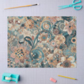 Antique Art Nouveau Style Feine Malerei Seidenpapier (Basteln)