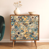 Antique Art Nouveau Style Feine Malerei Seidenpapier