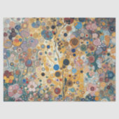 Antique Art Nouveau Style Feine Malerei Seidenpapier (Vorderseite)