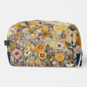 Antique Art Nouveau Style Feine Malerei Waschbeutel (Vorderseite)