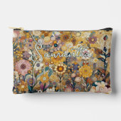 Antique Art Nouveau Style Feine Malerei Zubehörtasche (Vorderseite)