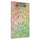 Antique ARTs Ornament Pattern für Ihr Design Klemmbrett (Rechts)