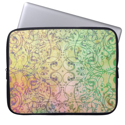 Antique ARTs Ornament Pattern für Ihr Design Laptopschutzhülle (Vorderseite)