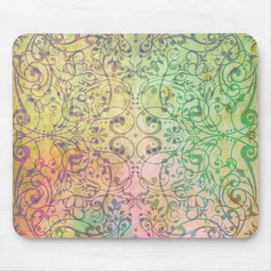Antique ARTs Ornament Pattern für Ihr Design Mousepad (Vorne)