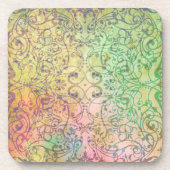 Antique ARTs Ornament Pattern für Ihr Design Untersetzer (Vorderseite)