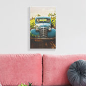 ANTIQUE AUTO LEINWAND FARMHOUSE WALL DECOR (Insitu (Wohnzimmer))