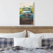 ANTIQUE AUTO LEINWAND FARMHOUSE WALL DECOR (Insitu (Schlafzimmer))