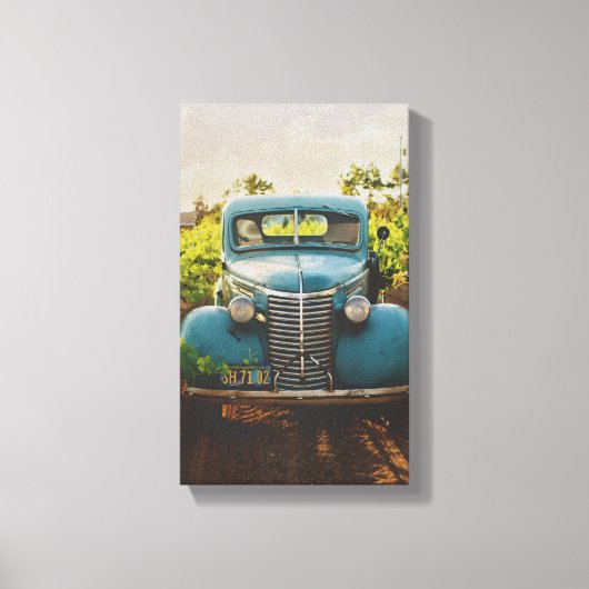 ANTIQUE AUTO LEINWAND FARMHOUSE WALL DECOR (Vorderseite)