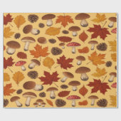 Antique Autumn Style Old World Elegance Geschenkpapier (Flach)