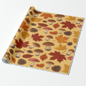 Antique Autumn Style Old World Elegance Geschenkpapier (Ungerollt)