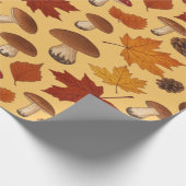 Antique Autumn Style Old World Elegance Geschenkpapier (Ecke)