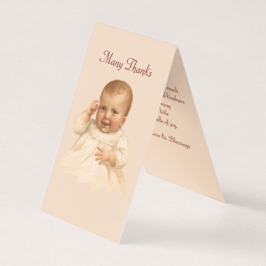 Antique Baby Vielen Dank (Vorderseite)